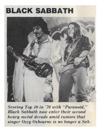 Black Sabbath / Scoring Top 10 in '70 with Paranoid / 1979