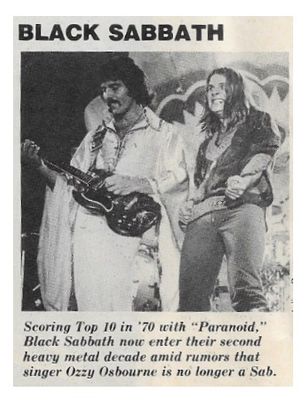 Black Sabbath / Scoring Top 10 in '70 with Paranoid / 1979