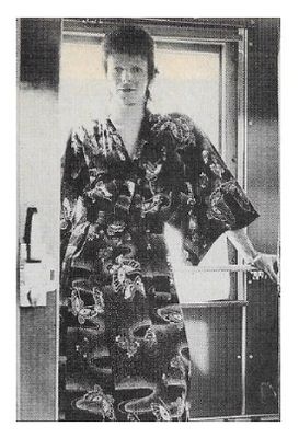 Bowie, David / Indoors--Wearing Robe / 1970s