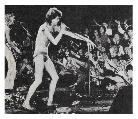 Bowie, David / On Stage with Mick Ronson / 1970s