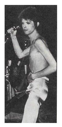 Bowie, David / On Stage--No Shirt--Shiny Pants / 1970s