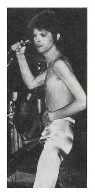 Bowie, David / On Stage--No Shirt--Shiny Pants / 1970s