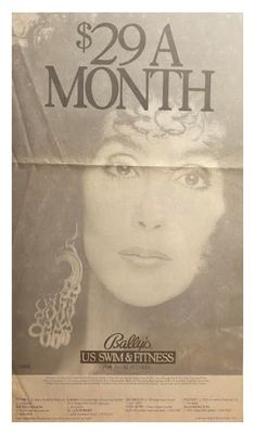 Cher / Bally's US Swim + Fitness / 1990