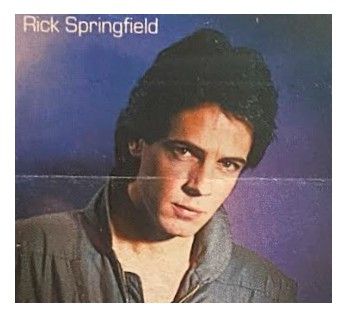 Springfield, Rick / Closeup-Grey Shirt / 1982