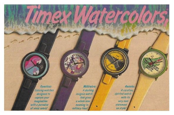 Timex / Timex Watercolors / 1987