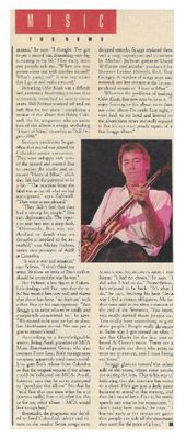 Scaggs, Boz / Rolling Stone Story / 1988
