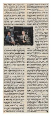 Hammond, John / Rolling Stone Story / 1987