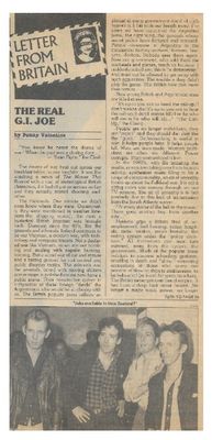 Clash, The / The Real G.I. Joe / 1982