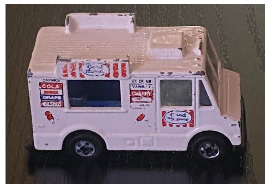 Hot Wheels / Good Humor Truck / White /  1984