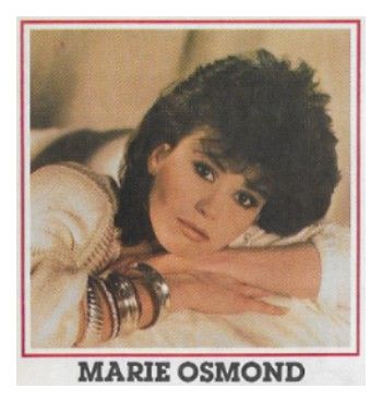 Osmond, Marie / Closeup--Lying Down / 1986