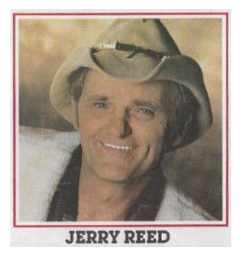 Reed, Jerry / Closeup--Brown Hat--White Jacket / 1986