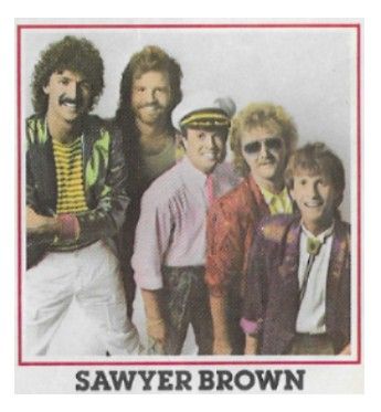 Sawyer Brown / Group Photo--Mark Miller in Center / 1986