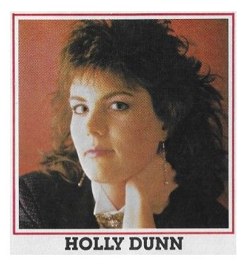 Dunn, Holly / Closeup--Red Background / 1986