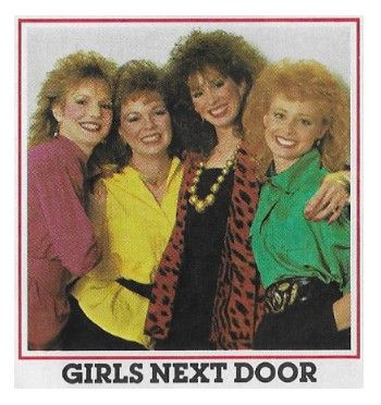Girls Next Door / Group Photo--White Background / 1986