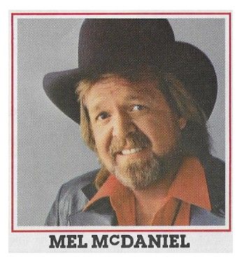 McDaniel, Mel / Closeup--Black Hat--Red Shirt / 1986