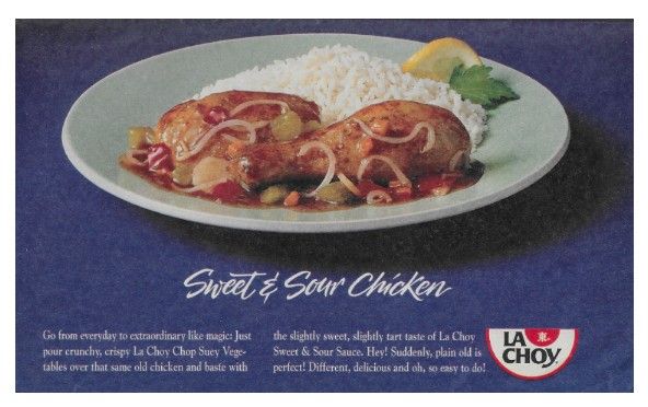 La Choy / Sweet + Sour Chicken / 1993