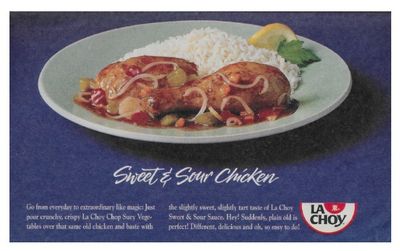 La Choy / Sweet + Sour Chicken / 1993