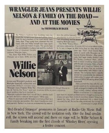 Nelson, Willie / Wrangler Jeans Presents / 1986