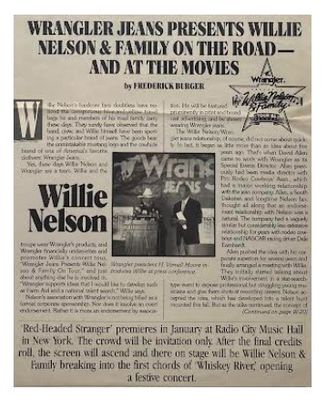 Nelson, Willie / Wrangler Jeans Presents / 1986