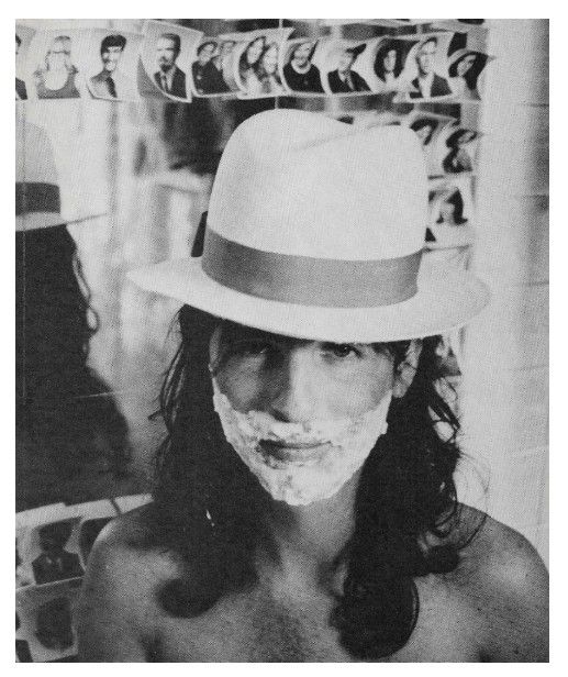 Cooper, Alice / Wearing Hat--with Shaving Cream / 1973
