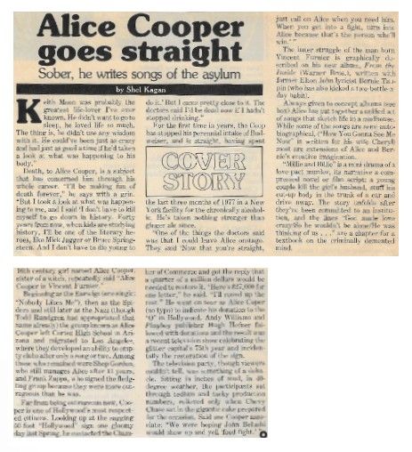 Cooper, Alice / Alice Cooper Goes Straight / 1978