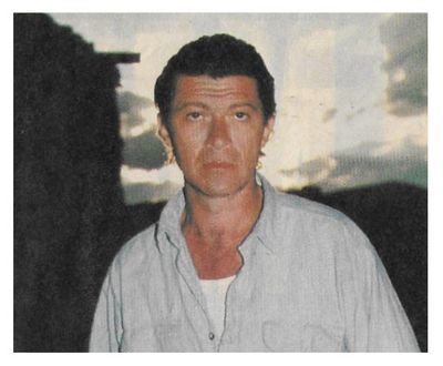 Robertson, Robbie / Acoma Pueblo, NM--Light Blue Shirt / 1987