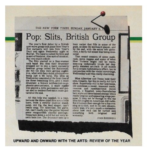 Slits, The / Review of the Year / 1981