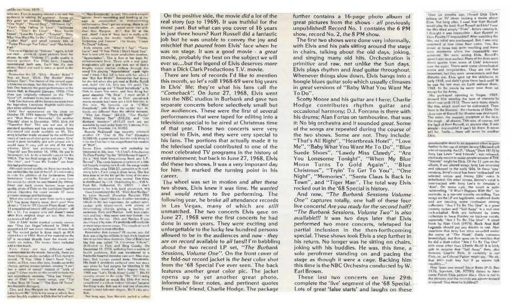 Presley, Elvis / Goldmine Story / 6-79