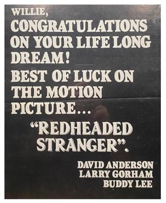 Nelson, Willie / Willie, Congratulations on Your Life Long Dream! / 1986