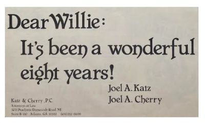 Nelson, Willie / Dear Willie: It's Been a Wonderful Eight Years! / 1986