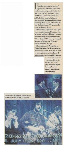 Dylan, Bob / L'Chaim - To Life! Telethon / 1989