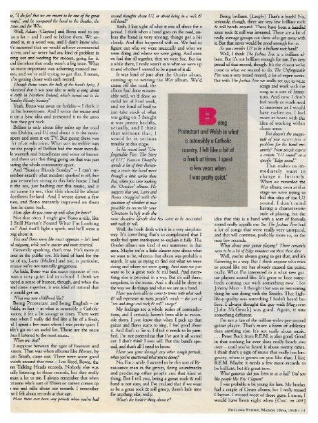 U2 / Rolling Stone Story / 3-10-88