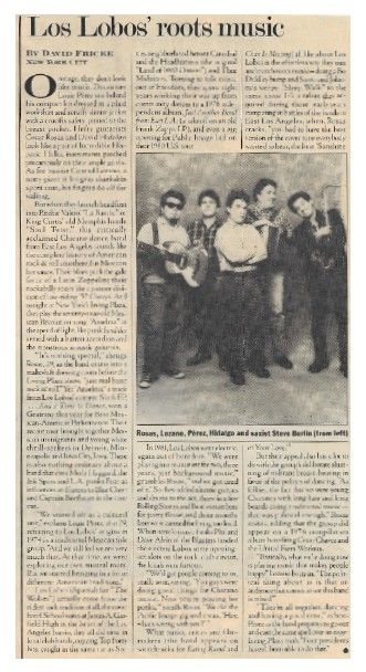 Los Lobos / Los Lobos' Roots Music / 1984
