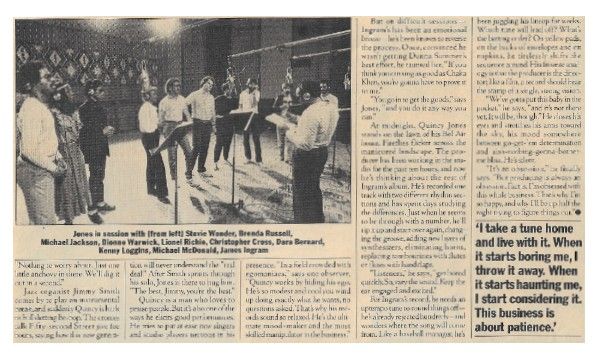Jones, Quincy / Rolling Stone Story / 4-12-84