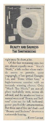 Smithereens, The / Beauty and Sadness / 1983