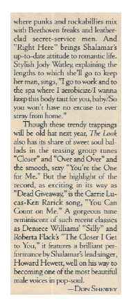 Shalamar / The Look / 1983