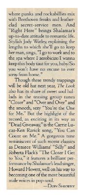 Shalamar / The Look / 1983