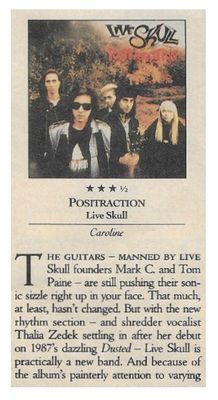 Live Skull / Positraction / 1989