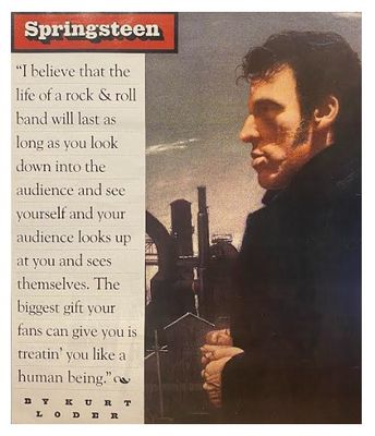 Springsteen, Bruce / Rolling Stone Story / 10-15-92