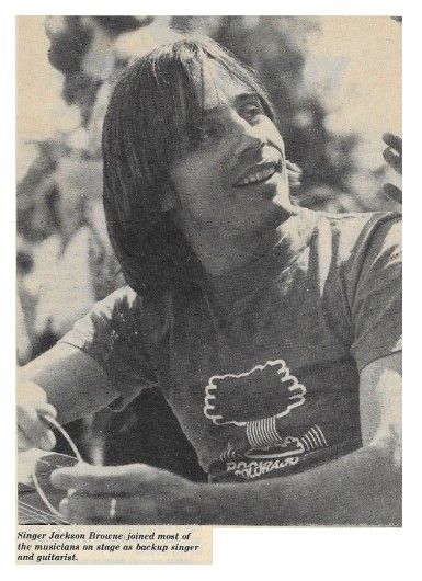 Browne, Jackson / No Nukes Protest / 1979