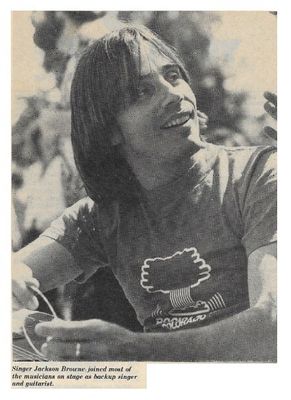 Browne, Jackson / No Nukes Protest / 1979