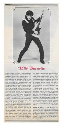 Burnette, Billy / Billy Burnette / 1981
