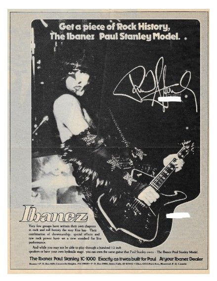 Kiss / The Ibanez Paul Stanley Model / 1979