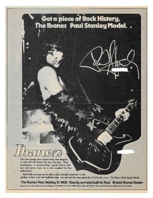 Kiss / The Ibanez Paul Stanley Model / 1979