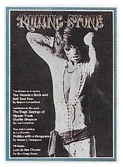 Jagger, Mick / Rolling Stone Cover Photo / 1972