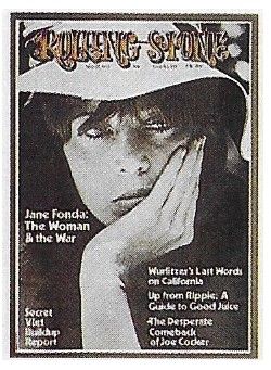Fonda, Jane / Rolling Stone Cover Photo / 1972