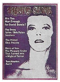 Bowie, David / Rolling Stone Cover Photo / 1972