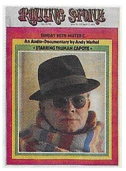 Capote, Truman / Rolling Stone Cover Photo / 1973