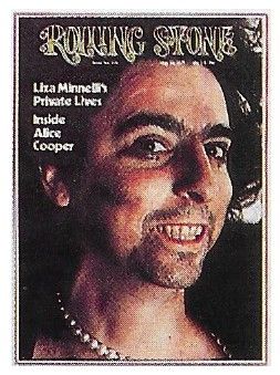 Cooper, Alice / Rolling Stone Cover Photo / 1973
