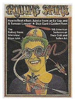 John, Elton / Rolling Stone Cover Photo / 1973